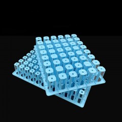 ZX Porte-tubes à essai en plastique 48 trous