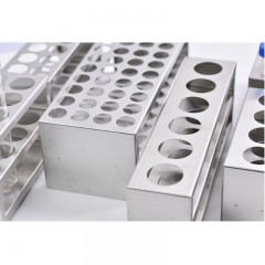 Aideer Porte-tubes à essai en acier inoxydable 40 trous