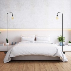 Lampe LED bucolique style étude à domicile