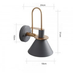 Applique murale LED Macaron couleur
