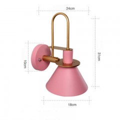 Applique murale LED Macaron couleur
