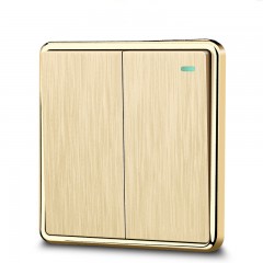 Interrupteur domestique moderne simple type 86