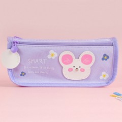 PINXING Trousse à crayon  tissu  Oxford avec fermeture
