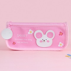 PINXING Trousse à crayon  tissu  Oxford avec fermeture