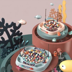 Jouet de pêche électrique pour enfants 24/45 poissons avec Lumière et musique