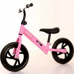 Vélo d'équilibre pour enfants, deux roues, corps en acier à haute teneur en carbone pneus en mousse EVA