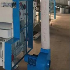 Machine combinée auto-amorçante d'égrenage