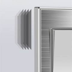Interrupteurs Installable de Type 86 Minimaliste