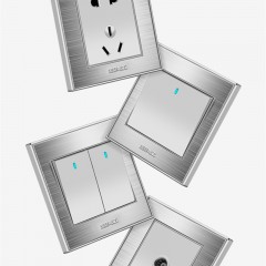 Interrupteurs Installable de Type 86 Minimaliste