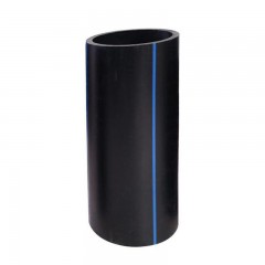 Tuyau d'alimentation en eau de tuyau en PE noir 110mm