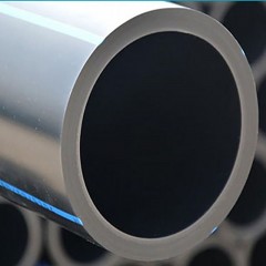 Tuyau d'alimentation en eau de tuyau en PE noir 110mm