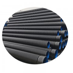 Tuyau d'égout ondulé HDPE double paroi
