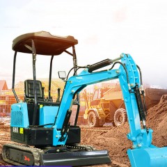 Petite micro-excavatrice
