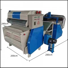 Machine combinée auto-amorçante d'égrenage