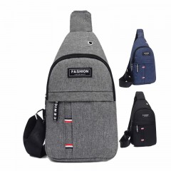 CHENGAO sac à bandoulière pour homme tissu Oxford  avec trou pour casque