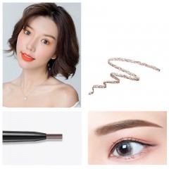 Crayon à sourcils à double tête anti-transpiration sans décoloration