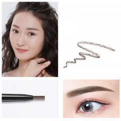 Crayon à sourcils à double tête anti-transpiration sans décoloration