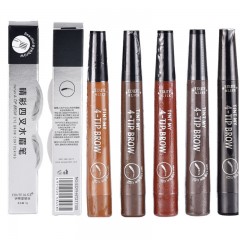 EDUTE ALICE Crayon à sourcils fourche imperméable et facile à colorer