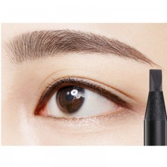 HAOZHUANG Crayon à sourcils crayon à cordon dur anti-transpiration capuchon de stylo avec brosse