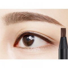 HAOZHUANG Crayon à sourcils crayon à cordon dur anti-transpiration capuchon de stylo avec brosse