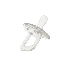 Tétine bébé liquide en silicone transparent