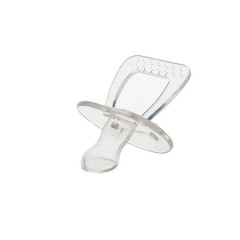 Tétine bébé liquide en silicone transparent