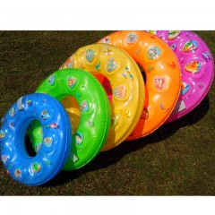 Anneau de natation double airbag matériau PVC