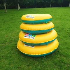 Anneau de natation gonflable en PVC matériau AB anneau