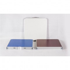 Tables et chaises d'extérieur Table pliante en alliage d'aluminium Portable