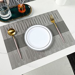 Nappe de table en PVC tissé