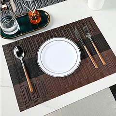 Nappe de table en PVC tissé