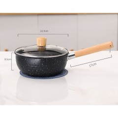 Poêle antiadhésive Fond simple en acier inoxydable