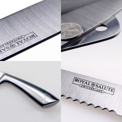 RUIMING Set de huit pièces porte-outils en acrylique avec poignée creuse en acier inoxydable
