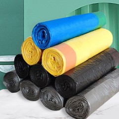 LISHIDA sac à ordures avec cordon de serrage automatique PE portable