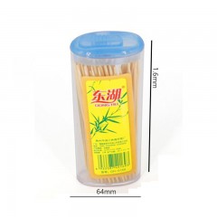 60 Boîte à cure-dents en bambou