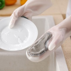 Gant de vaisselle gants cuisine nettoyage durable en silicone
