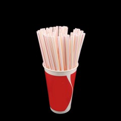 Pipette en Paille jetable en plastique 21cm