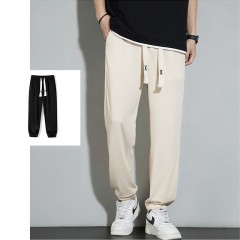 Pantalon large droit ample