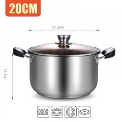 Casserole à soupe en acier composite
