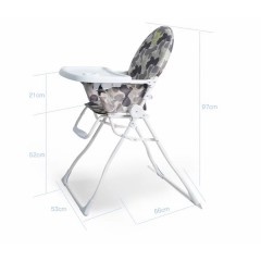 Chaise de salle à manger pour bébé multifonction pliable