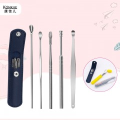 Ensemble de 6 outils de nettoyage à oreilles en spirale