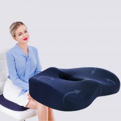 Coussin de chaise en coton enveloppé granulés antidérapants