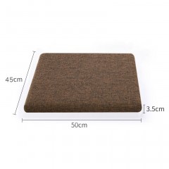 Coussin de chaise en coton lin manteau confortable et respirant
