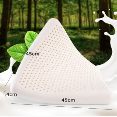 Coussin de chaise en latex nid d'abeille trous respirants en coton veste