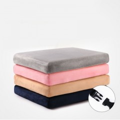 Coussin de chaise rebond coton fond de tissu antidérapant double boucle