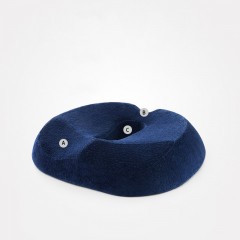 Coussin Memory Cotton double rainure respirante
