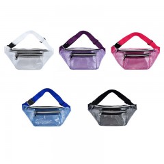 Sac bandoulière en fil de filet transparent