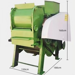 Machine à égrener pour séparation du coton graine en graines et peluches