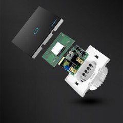Interrupteur avec télécommande intelligente à trois touches