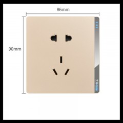 Commutateur domestique style 86 moderne et minimaliste